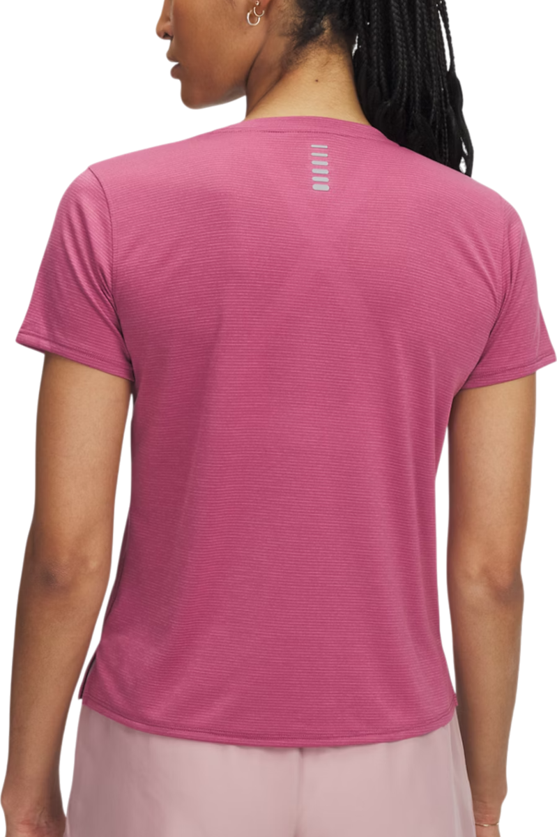 T-shirt Under Armour Under Armour UA Launch Short Sleeve T-Shirt Rosa | 1382434-659, 1