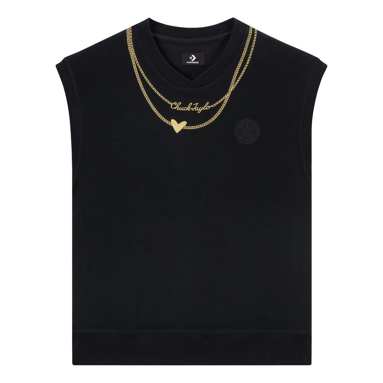 Linne Converse Radiating Love Vest Svart | 10025499-A01, 0