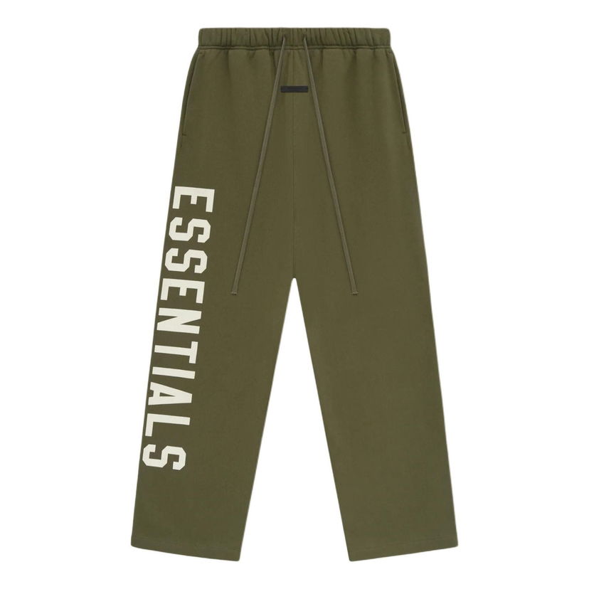 Träningsbyxor Fear of God Fear of God Essentials Fleece Relaxed Sweatpants Grön | 130BT244325F