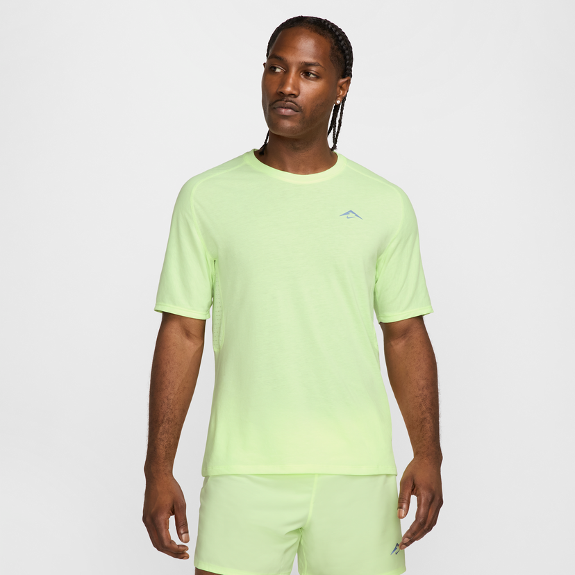 T-shirt Nike Solar Chase Dri-FIT Short Sleeve Running T-Shirt Grön | HJ3580-701