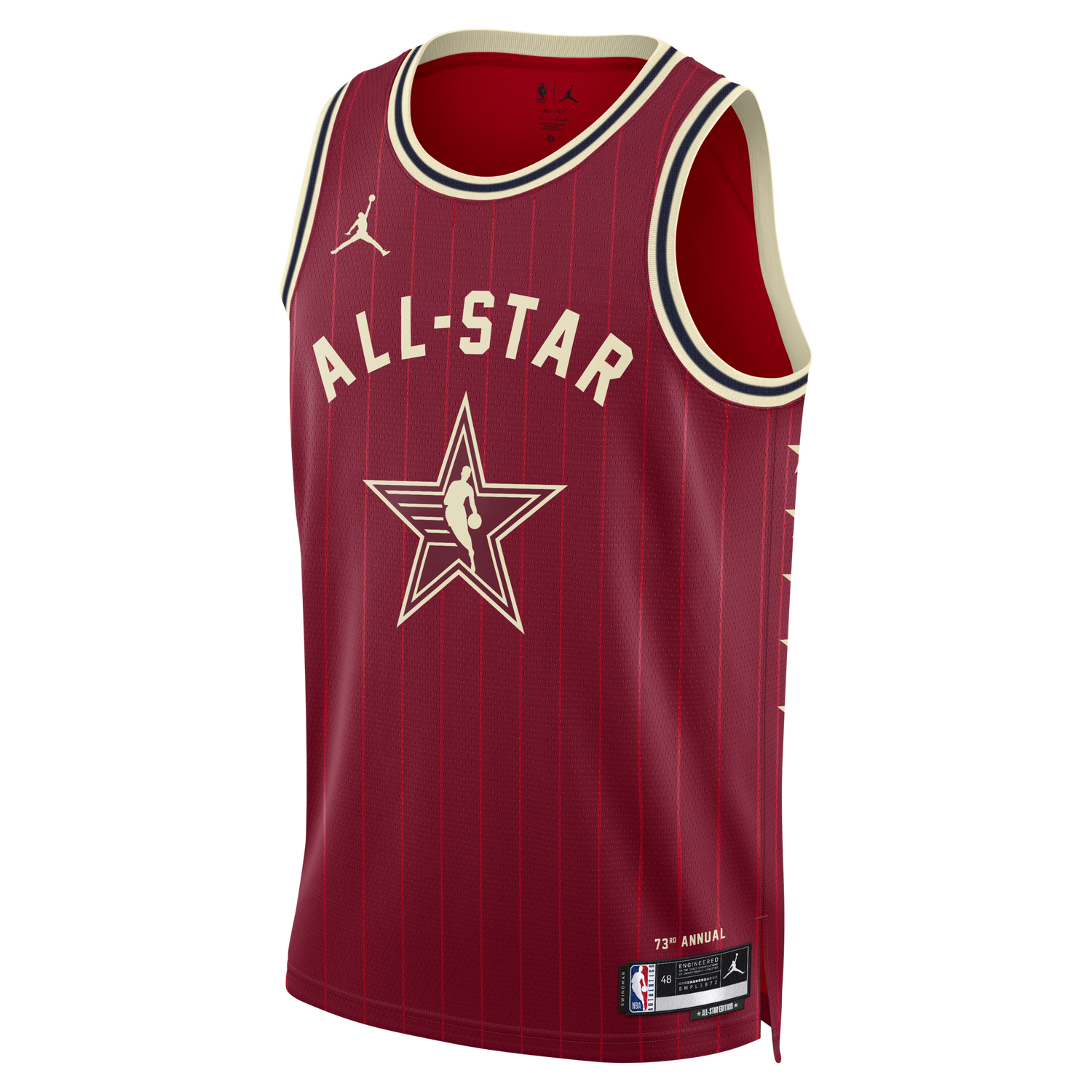 Jersey Jordan Dri-FIT Swingman Stephen Curry 2024 All-Star Weekend Jersey Röd | FQ7732-601, 0