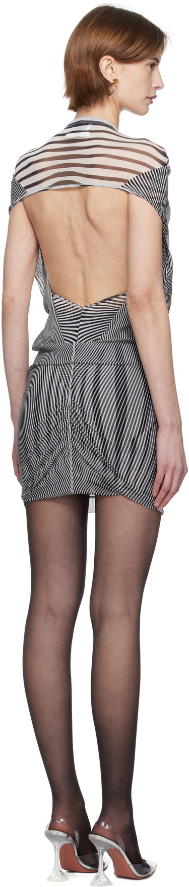 Klä Jean Paul Gaultier Jean Paul Gaultier Draped Body Morphing Minidress Flerfärgad | 25/33-F-RO358-T578-0100, 2