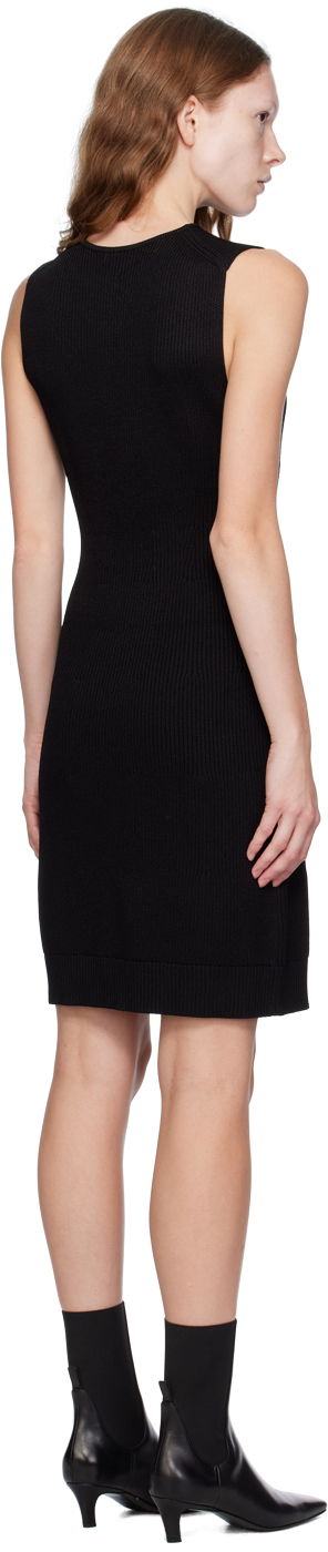 Klä TOTEME TOTEME Contour Knit Minidress Svart | 233-5181-334, 2