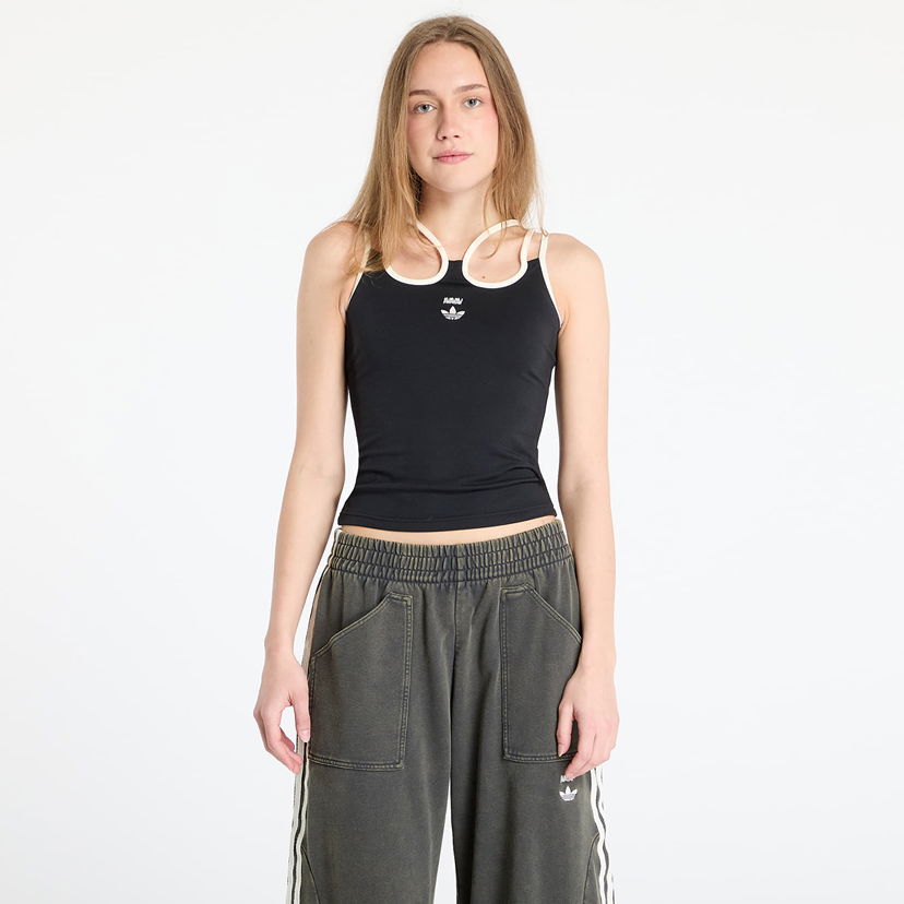 Linne adidas Originals adidas x Avavav Strap Tank Top Svart | KA6091