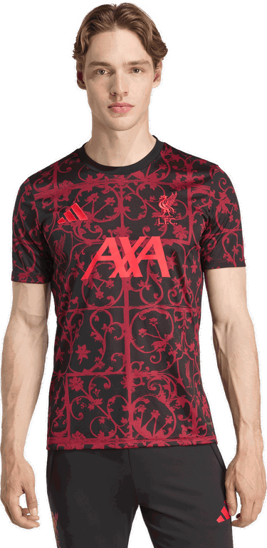 Jersey adidas Originals Liverpool FC Pre-Match Jersey 2025/26 Svart | jv9013, 4