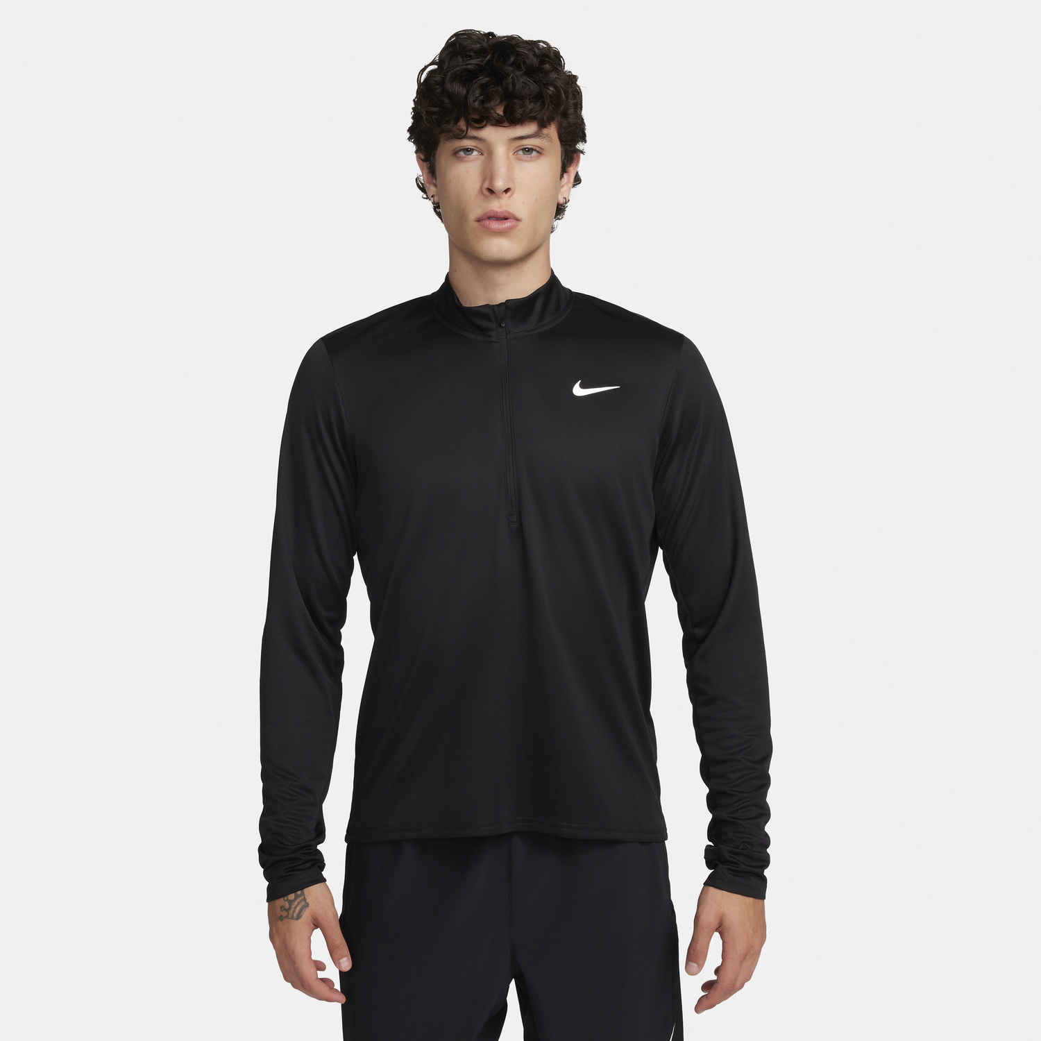 T-shirt Nike Pacer Dri-FIT 1/2-Zip Running Top Svart | FQ2494-010, 0