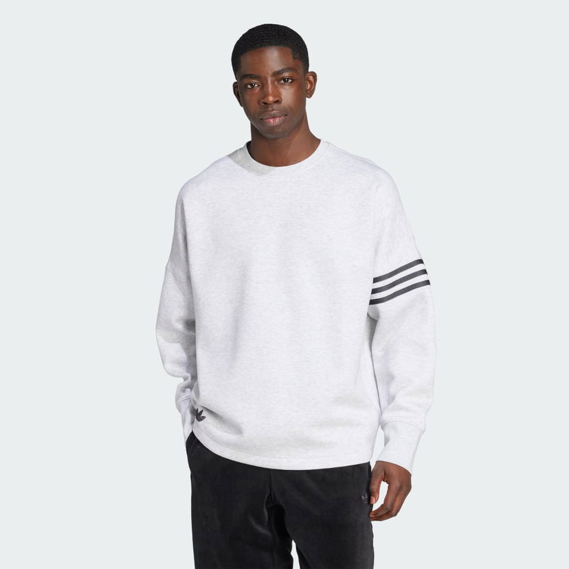 Sweatshirt adidas Performance Neuclassics Oversized Crew Sweatshirt Grå | JW7920