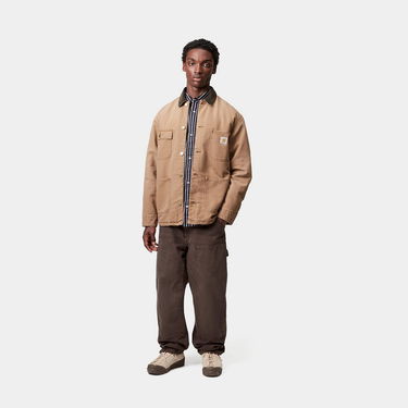 Rockar Carhartt WIP Carhartt WIP OG Chore Coat Brun | I035613_16, 3