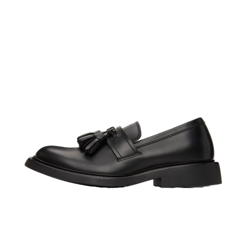 Sneakers och skor Bottega Veneta Leather Tassel Loafers Svart | 651311V00H01000