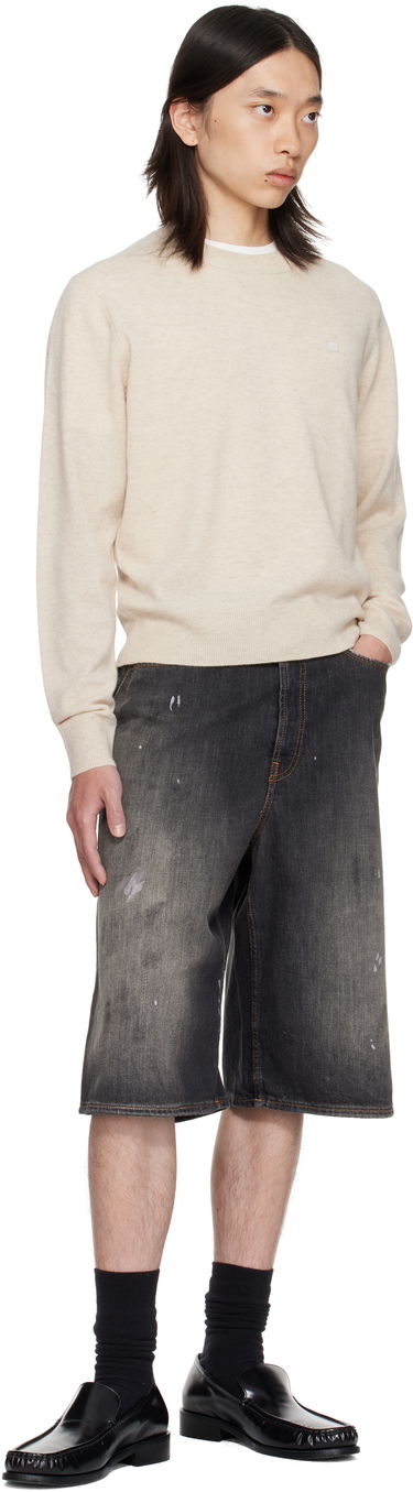 Sweater Acne Studios Acne Studios Crewneck Sweater Beige | C60115-, 3