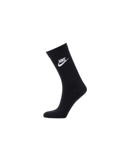 Strumpor Nike Everyday Essential 3-Pack Crew Socks Svart | SK0109-010