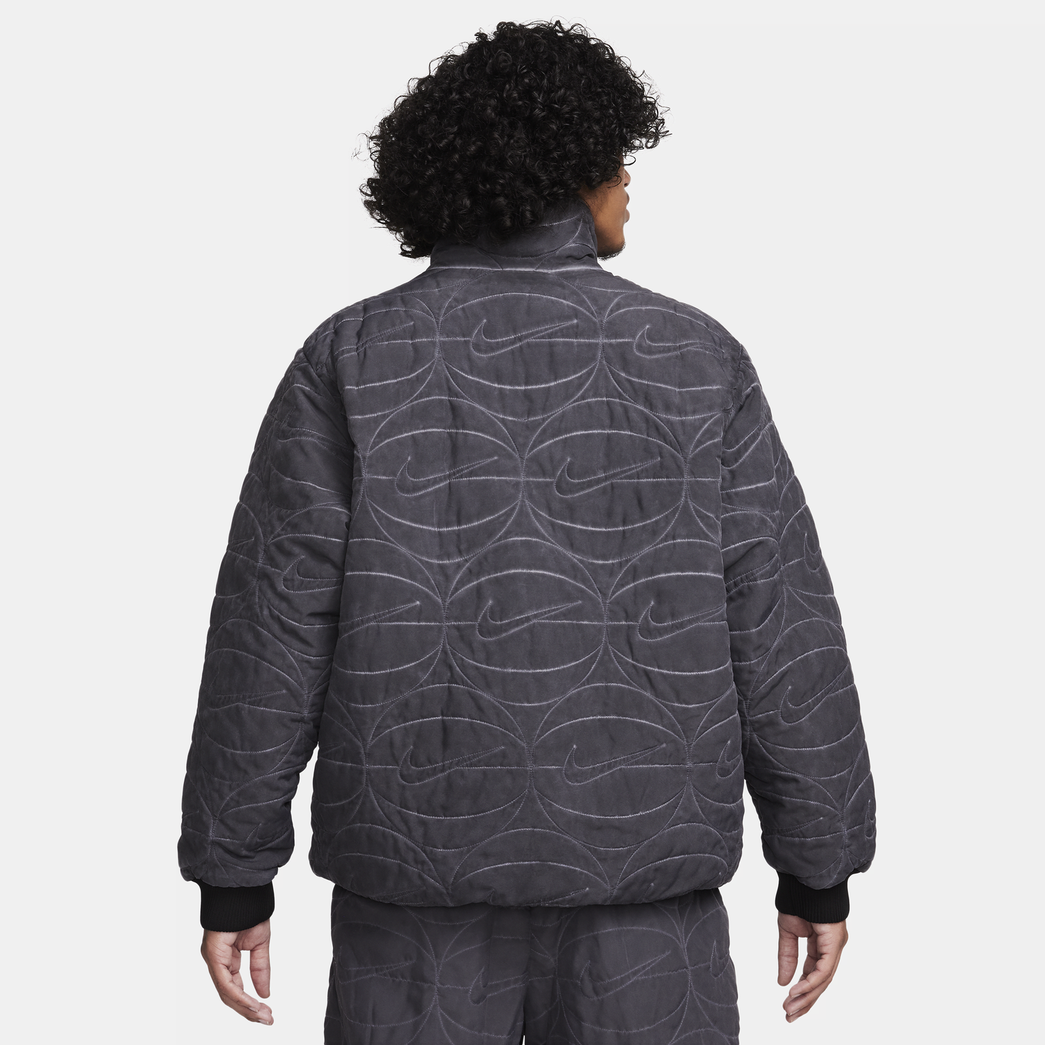 Jacka Nike Woven Full-Zip Basketball Jacket Grå | FB7101-010, 1