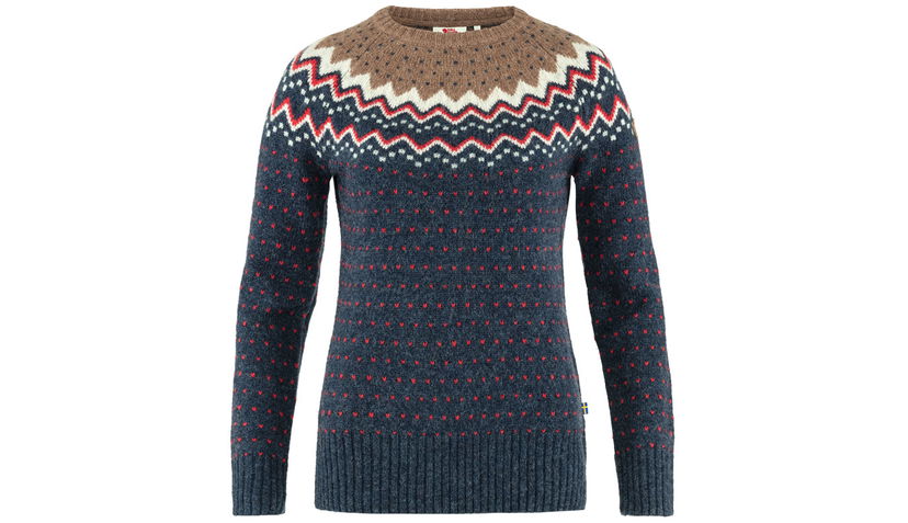 Sweater FJÄLLRÄVEN Övik Fair Isle Knit Sweater Flerfärgad | F89941-560
