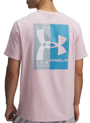 T-shirt Under Armour 60/40S EVOL Logo Short Sleeve T-Shirt Rosa | 1390165-647, 1