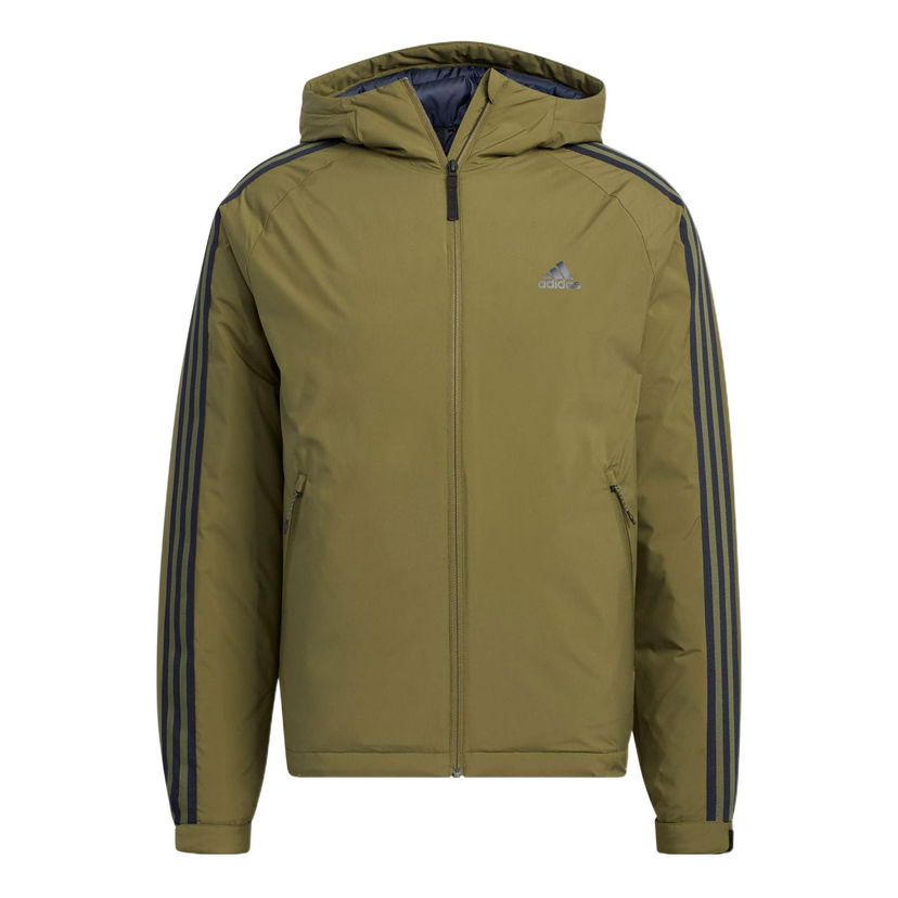 Parkas adidas Originals Hooded Training Jacket Grön | HN2120