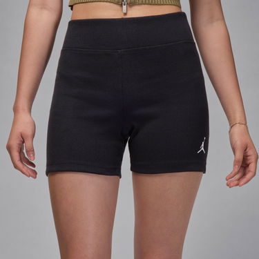 Shorts Jordan Brooklyn Essentials Ribbed 4 Inch Shorts Svart | IB9882-010, 0