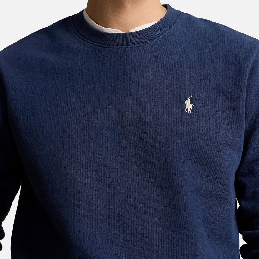 T-shirt Polo by Ralph Lauren Polo Ralph Lauren Sweatshirt aus Loopback-Fleece Mörkblå | 710916689017