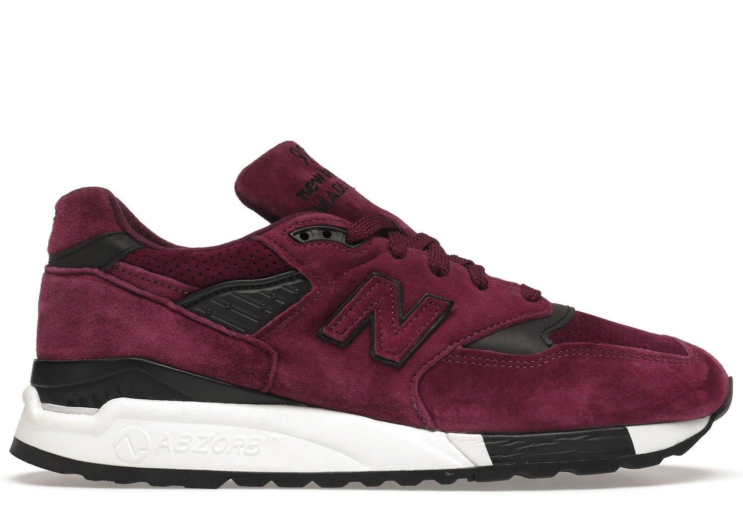 Sneakers och skor New Balance 998 "Color Spectrum Purple Suede" Bourgogne | M998CM, 0