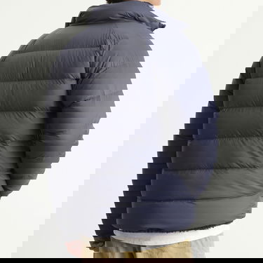 Pufferjacka Patagonia Reversible Silent Down Jacket Blå | 20670-SMDB, 3