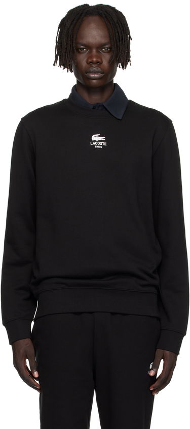Sweatshirt Lacoste Lacoste Fleece Sweatshirt Svart | SH2736_031, 0