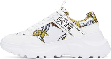 Sneakers och skor Versace Versace Jeans Couture Chain Couture Speedtrack Vit | E78YA3SC2_EZSC54, 2