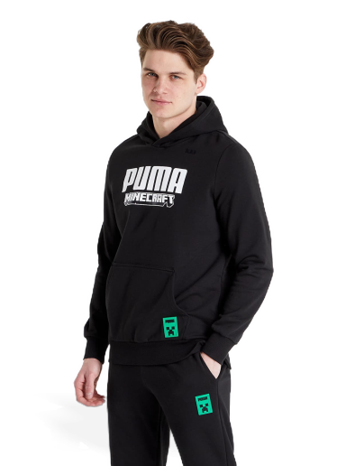 Sweatshirt Puma Minecraft x Hoodie Svart | 53437601