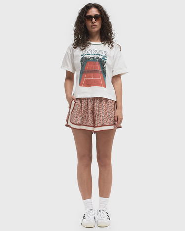 T-shirt Lacoste Lacoste Roland Garros Club Graphic T-Shirt Vit | TF8790-70V, 2