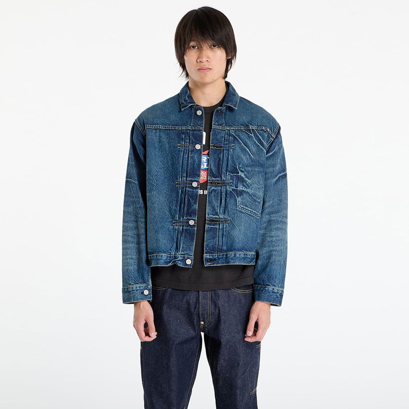 Jacka Human Made HUMAN MADE Denim Work Jacket Blå | HM30JK002IN