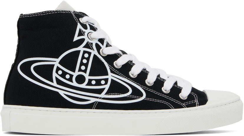 Kläder Vivienne Westwood Vivienne Westwood High-Top Plimsoll Svart | 75010001M-W015B-