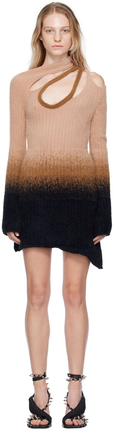 Klä Ottolinger Ottolinger Crossover Ombré Minidress Flerfärgad | 706001