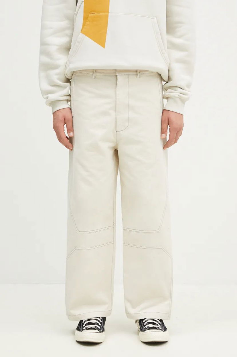 Sweatshirt A-COLD-WALL* Hoodie With Print Beige | ACWMW207