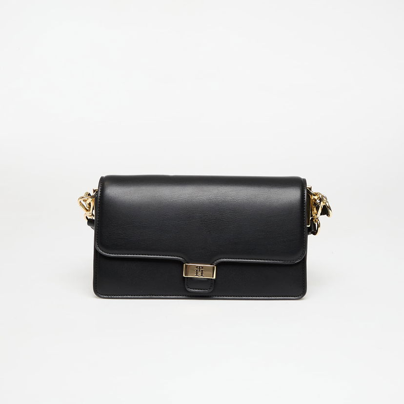 Handväska Tommy Hilfiger Tommy Hilfiger TH Heritage Crossover Bag Svart | AW0AW18029-BDS