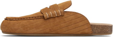 Sneakers och skor JW Anderson JW Anderson Stitch Ridged Loafer Mules Brun | LF0079-LA0375, 2