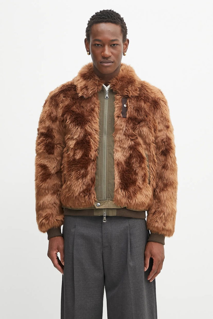 Bomberjacka Andersson Bell Andersson Bell Flight Fur Bomber Jacket Brun | awa710u