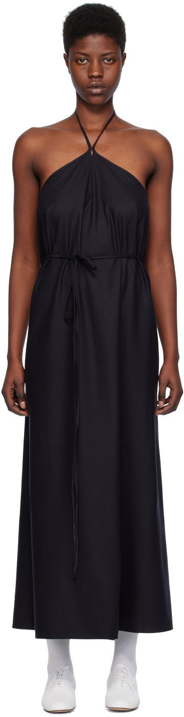 Klä Baserange Halterneck Maxi Dress Svart | DRLI-WS-000