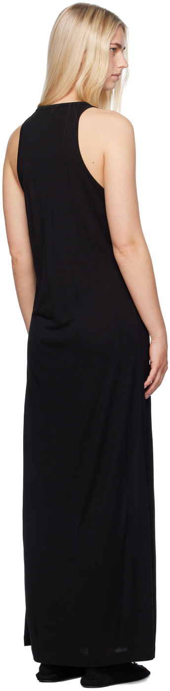 Klä TOTEME TOTEME Scoop-Neck Maxi Dress Svart | 243-WRD4175-FB0241, 2