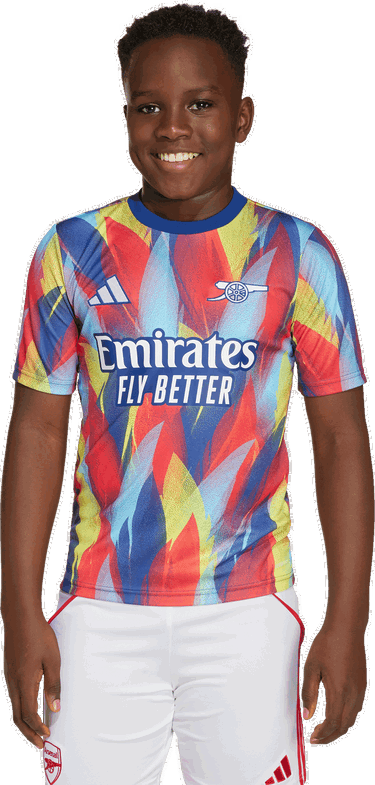 Jersey adidas Performance Arsenal 25/26 Pre-Match Jersey Kids Flerfärgad | JJ1799, 3