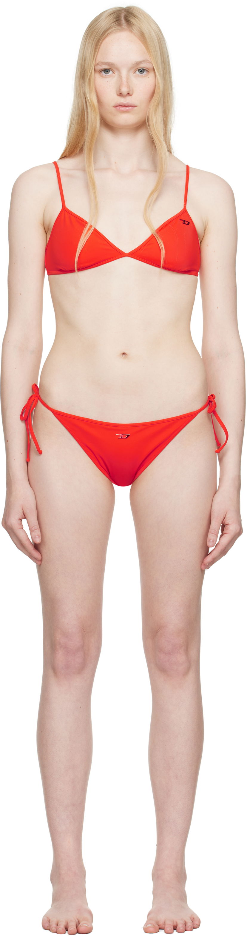 Badkläder Diesel Diesel Cloud-D-Pop & Elsa-D-Pop Bikini Röd | A17494 0LHBJ/A17525 0LHBJ