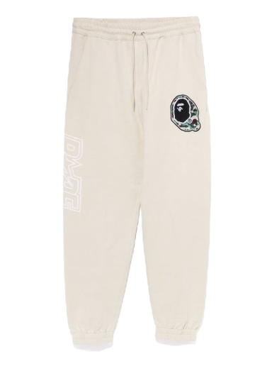 Träningsbyxor BAPE Multi Motif Sweatpants Vit | 1J30-152-007