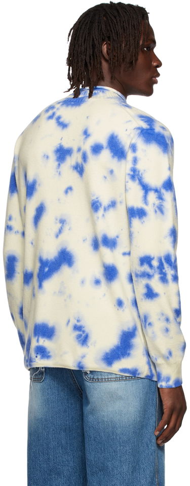 Sweater We11done We11done Tie-Dye Sweater Blå | WD-KT1-22-604-U-BL, 2