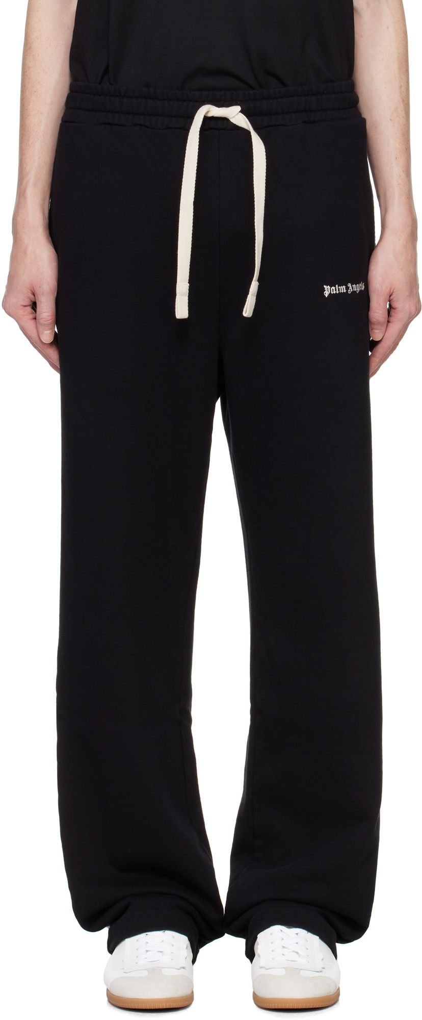 Träningsbyxor Palm Angels Sweatpants Classic Logo Svart | PMCH022C99FLE0011003
