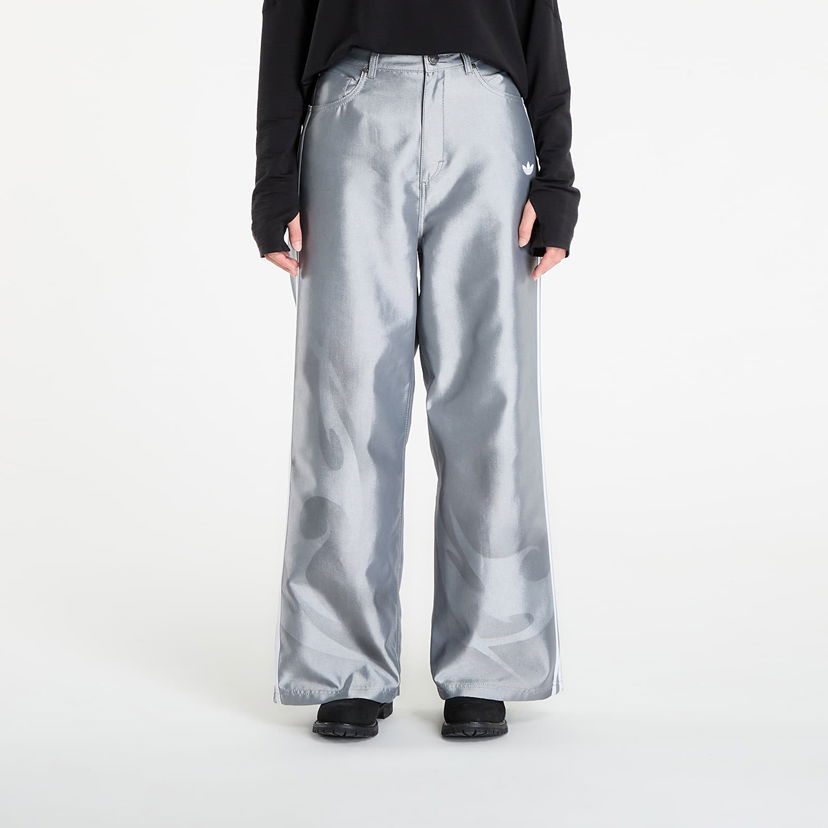 Byxor adidas Originals Adilenium Season 4 Teamgeist Baggy Shine Denim Joggers Grå | KE9800