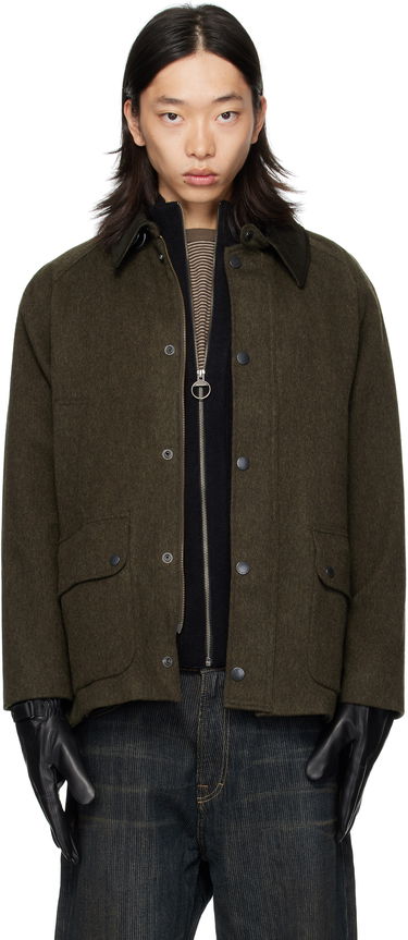 Jacka Barbour Barbour Modified Bedale Wool Jacket Grön | MWO0299OL71, 0
