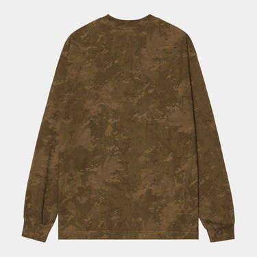 T-shirt Carhartt WIP Carhartt WIP Long Sleeve Camo Combi T-Shirt Brun | I035858_9, 2