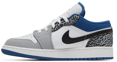 Sneakers och skor Jordan Air Jordan 1 Low SE "True Blue" GS Grå | DQ2514-140, 0