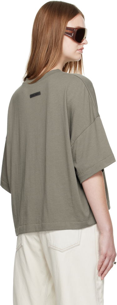 T-shirt Fear of God Fear of God ESSENTIALS Boxy T-Shirt Grön | 125SP257167FW, 2