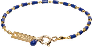 Armband ISABEL MARANT Chain Bracelet with Blue Enamel Blå | BR0002FA-A3B01B, 1
