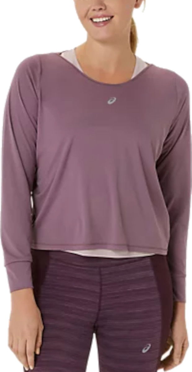 T-shirt Asics NAGINO RUN LS TOP Purpur | 2012d085-500