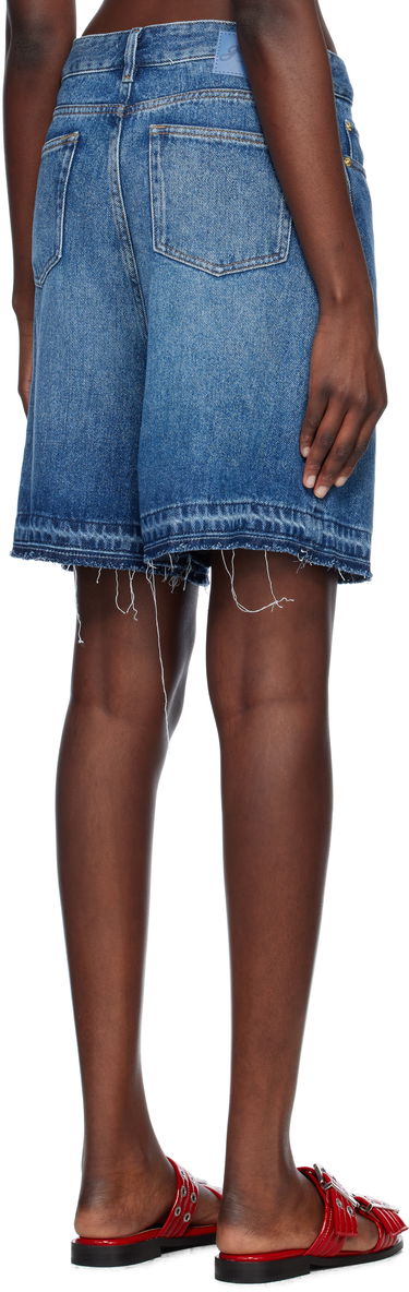 Shorts GANNI GANNI Denim Shorts Blå | J1702, 2