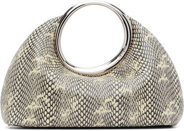 Handväska Jacquemus Jacquemus 'The small Calino' Snakeskin Hobo Bag Beige | 25E241BA395-3233, 0